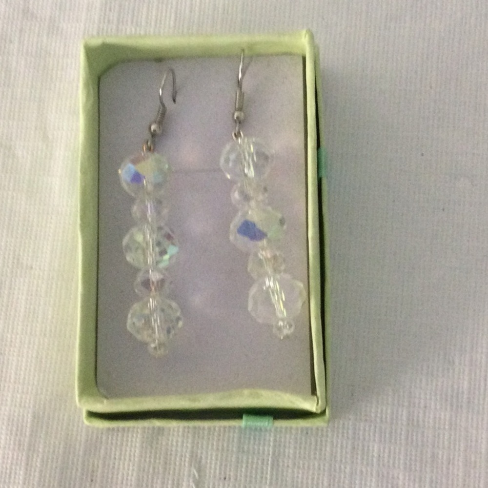 Dazzling Crystal Bead Earrings